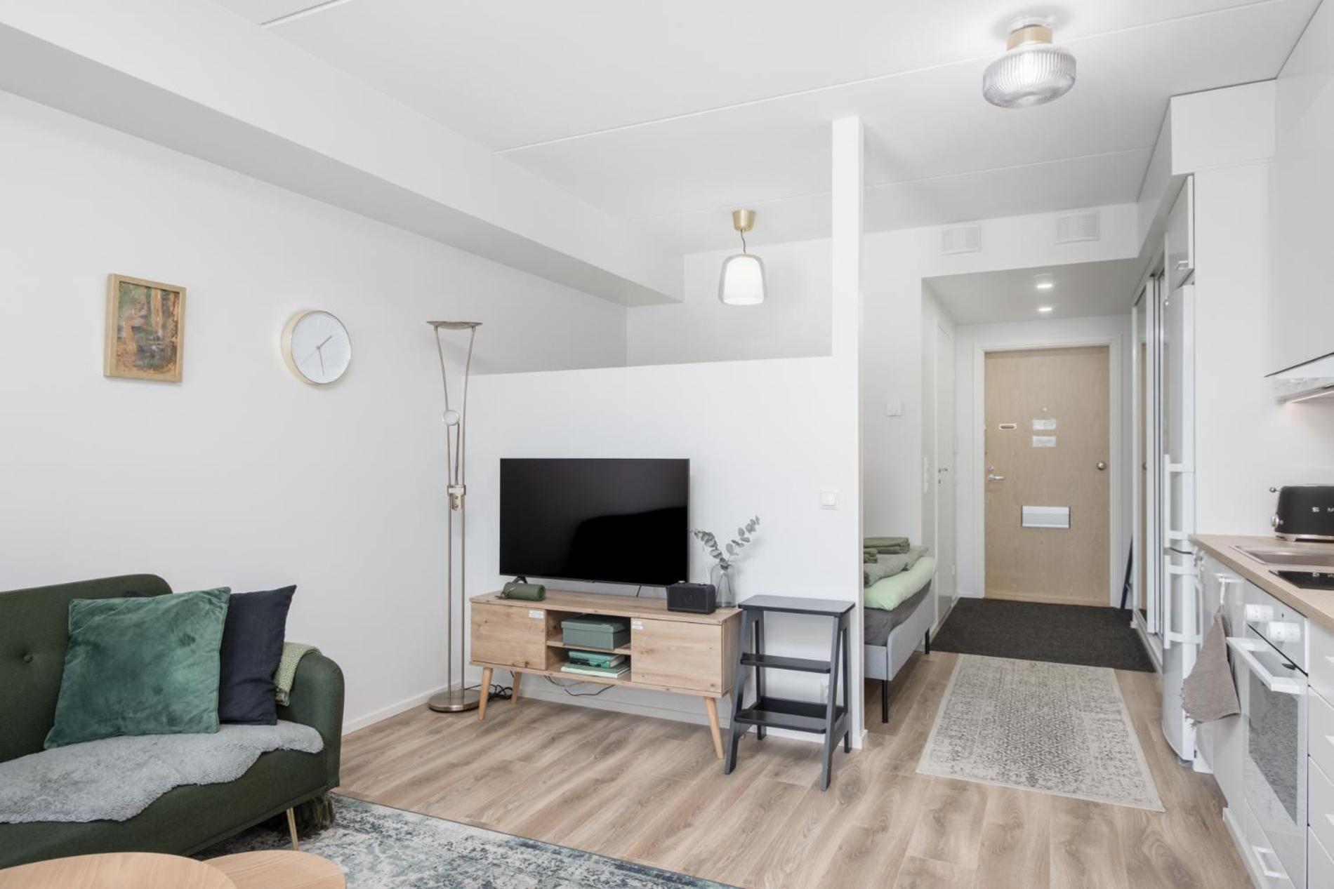 New Studio Apartment With Free Parking Куопио Екстериор снимка